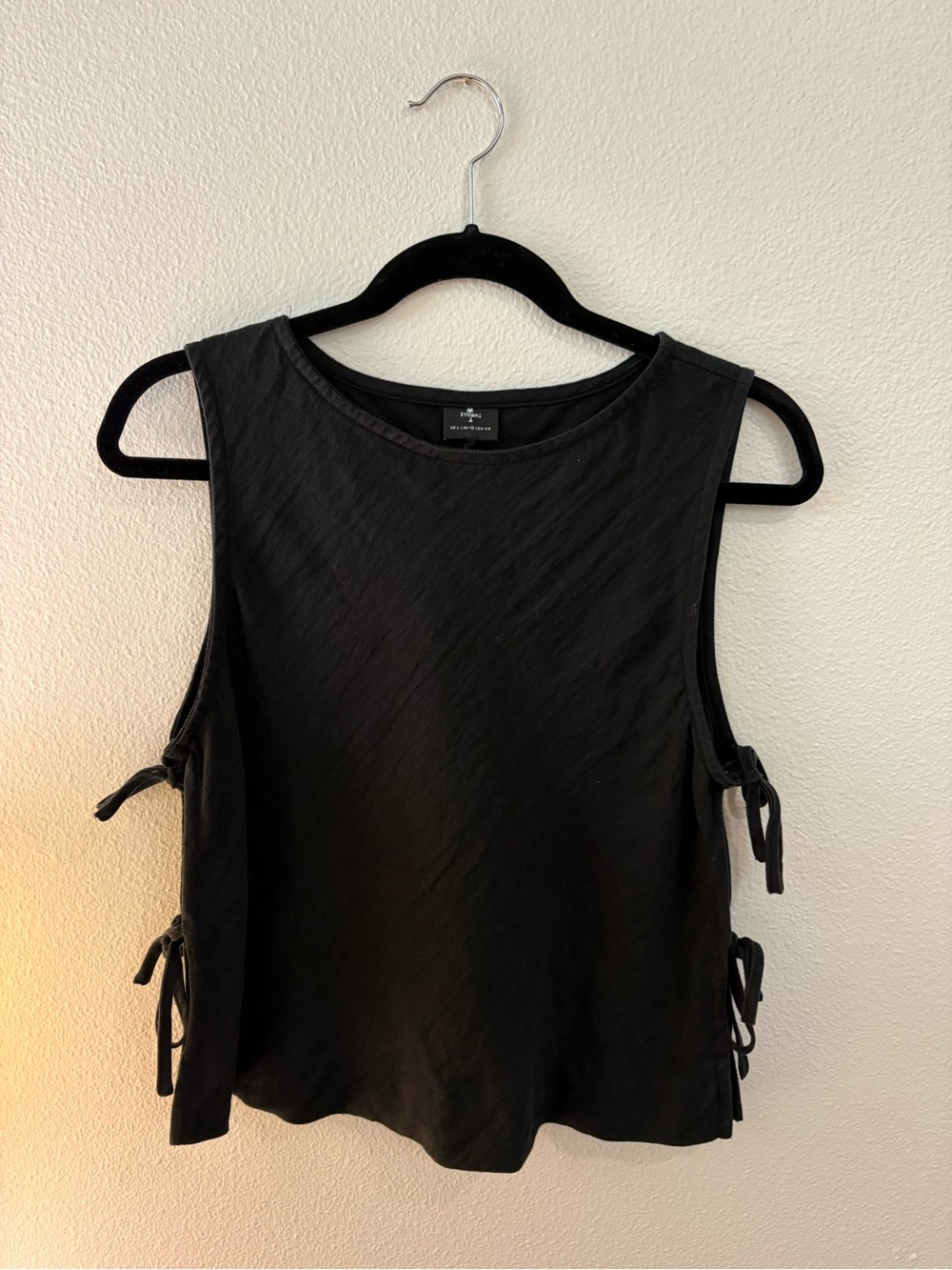 Boho Side Tie Flowy Tank